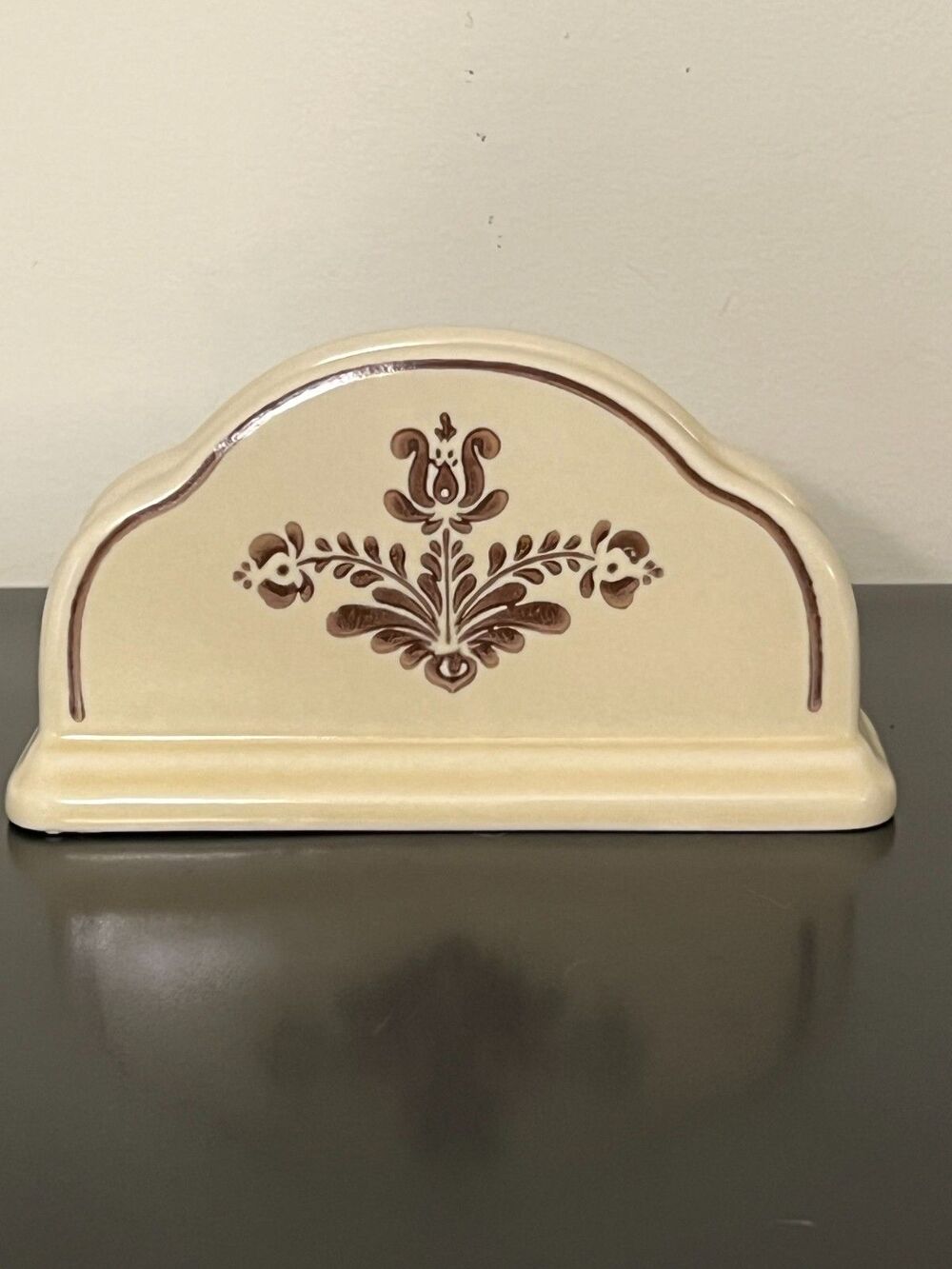 Vintage Pfaltzgraff Stoneware VILLAGE 1070 Napkin Holder